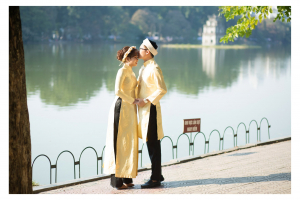 Top 3 Địa chỉ cho thuê áo dài cưới hỏi đẹp nhất quận Long Biên, Hà Nội